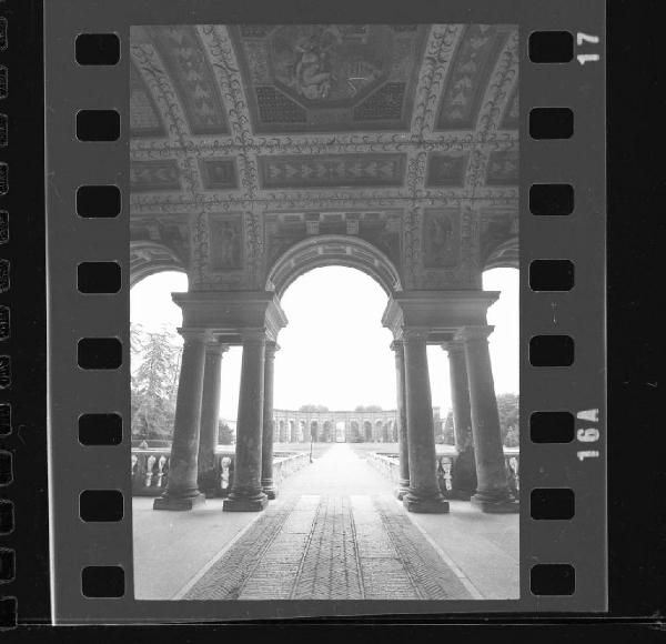 Mantova - Palazzo Te - Loggia di Davide - Esedra