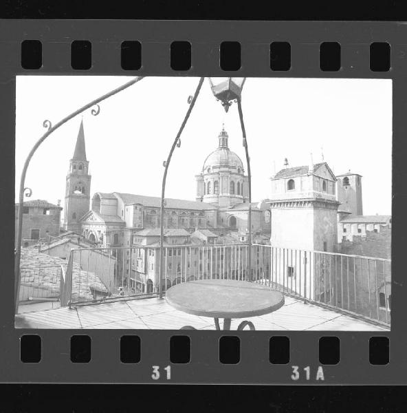 Mantova - Basilica di S. Andrea - Terrazzo hotel S. Lorenzo - Piazza Concordia