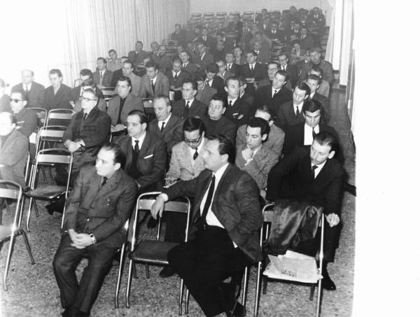 Casa della cultura - Interno - Convegno nazionale elettromeccanica pesante - Panoramica sulla platea