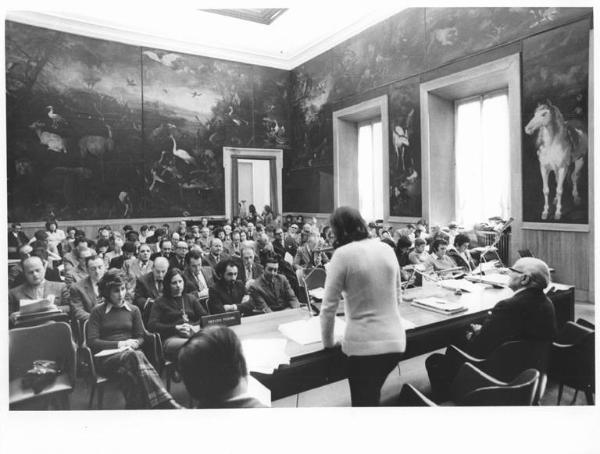 Convegno regionale unitario sui problemi dell'assistenza - Interno - Panoramica sulla sala - Platea