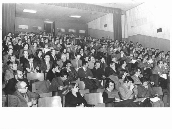 Sala - Interno - Convegno sindacale sui trasporti - Panoramica sulla sala - Platea