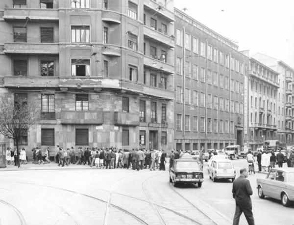 Sciopero dei lavoratori della Sit Siemens - Corteo in città