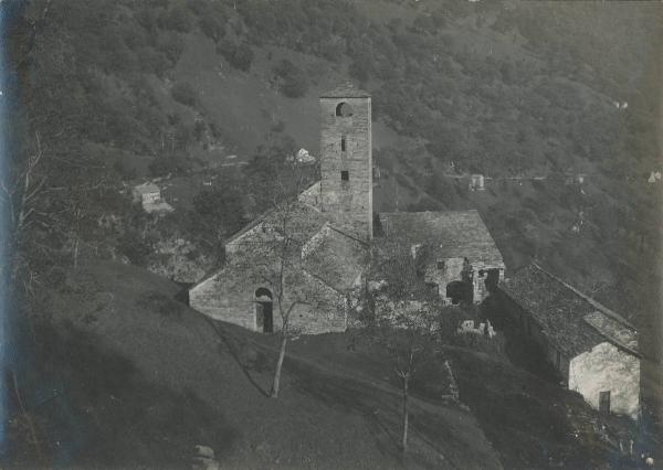 Paesaggio. Valperlana - Ossuccio - Abbazia di San Benedetto