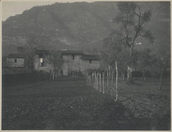 Paesaggio. Lenno - Campo - Veduta di una cascina