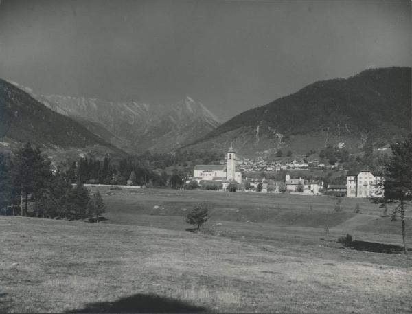 Paesaggio. Valle Vigezzo - Panorama con veduta di S. Maria Maggiore