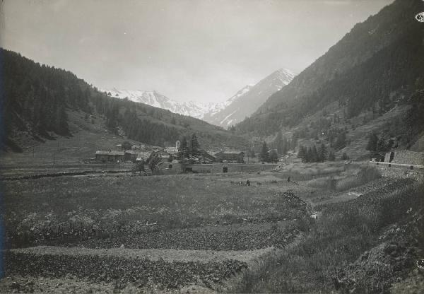 Paesaggio. Val Germanasca - Prali