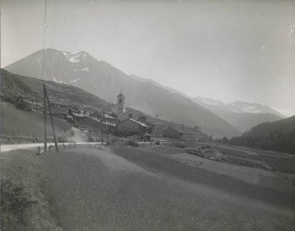 Paesaggio. Val Chisone - Fenestrelle - Panorama