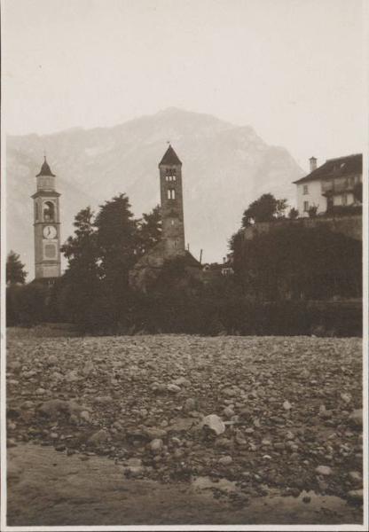 Paesaggio. Valle Vigezzo - Masera - Chiesa di S. Abbondio - Campanile