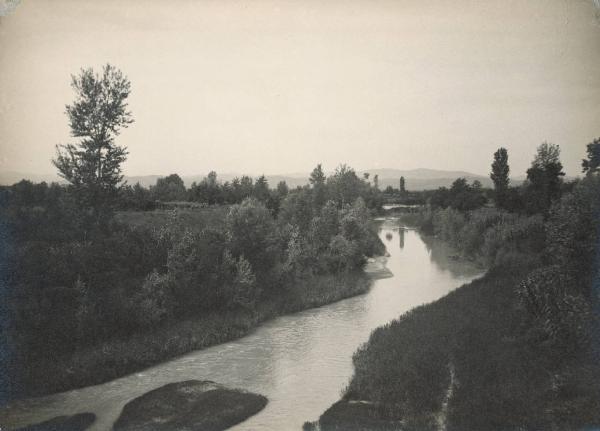 Paesaggio. Forlì - Fiume Montone