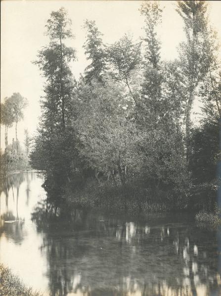 Paesaggio. Fiume Lambro