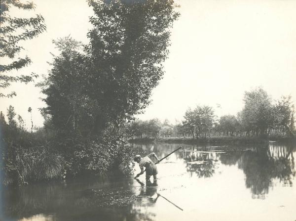 Paesaggio. Fiume Lambro