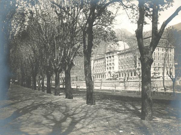 Veduta architettonica. San Pellegrino Terme - Grand Hotel