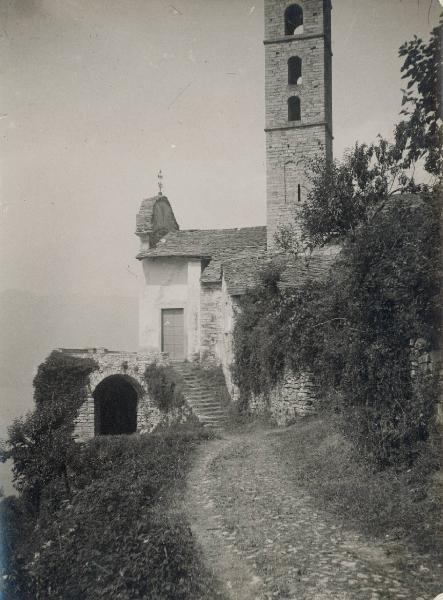 Paesaggio. Pognana Lario - Sentiero da Palanzo e Chiesa di S. Rocco