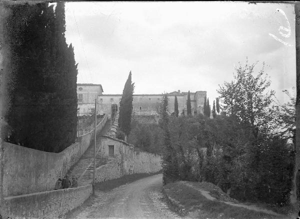 Paesaggio. Perugia - Monteripido - Convento di San Francesco al Monte