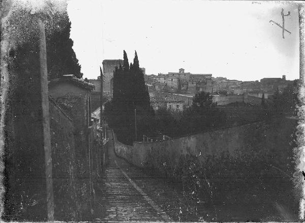 Paesaggio. Perugia - Monteripido - Convento di San Francesco al Monte