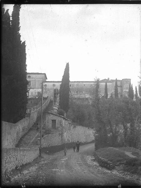 Paesaggio. Perugia - Monteripido - Convento di San Francesco del Monte