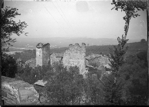 Veduta architettonica. Assisi - Veduta