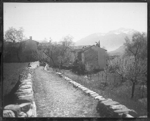 Paesaggio. Località non identificata - Casolari