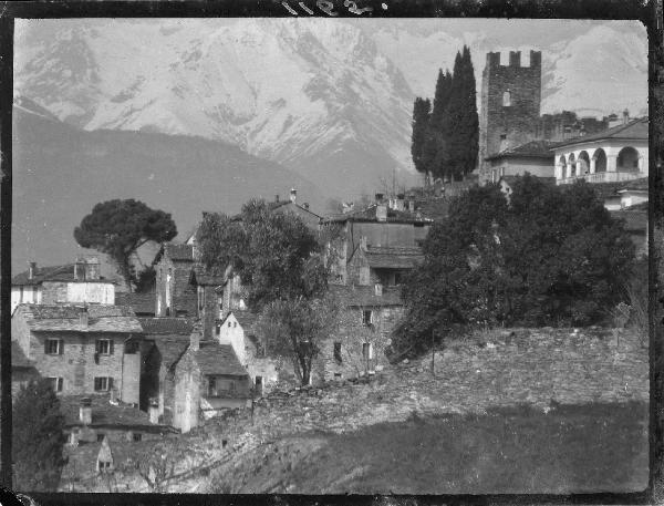 Paesaggio. Lago di Como - Dervio - Corenno Plinio- Veduta