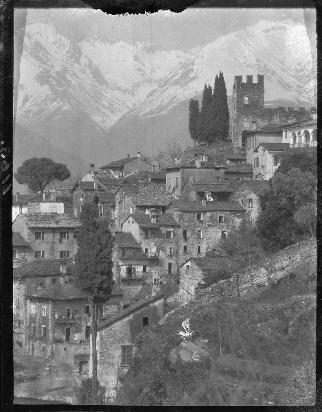 Paesaggio. Lago di Como - Dervio - Corenno Plinio- Veduta