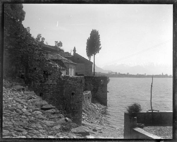 Paesaggio. Lago di Como - Bellagio (?) - Veduta