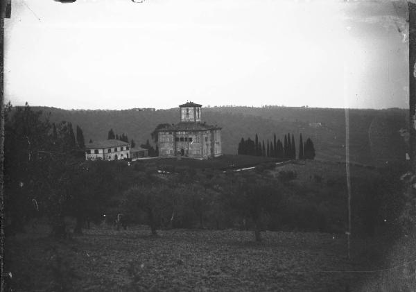 Paesaggio. Asciano - Montauto - Villa Barbolana