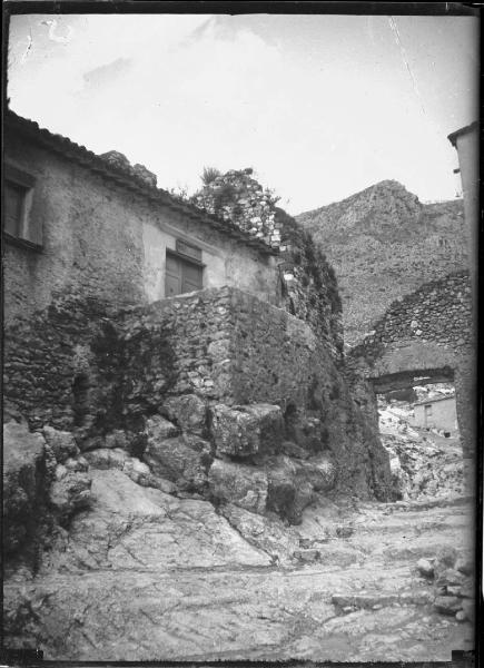 Veduta architettonica. Poggio Bustone - Convento di S. Giacomo