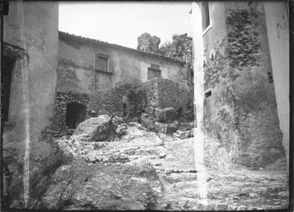 Veduta architettonica. Poggio Bustone - Convento di S. Giacomo