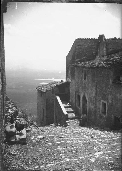 Veduta architettonica. Poggio Bustone - Convento di S. Giacomo