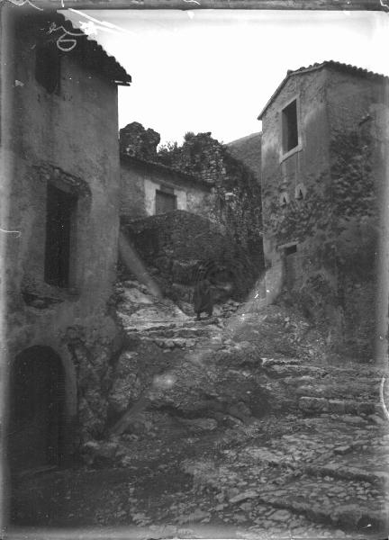 Veduta architettonica. Poggio Bustone - Convento di S. Giacomo