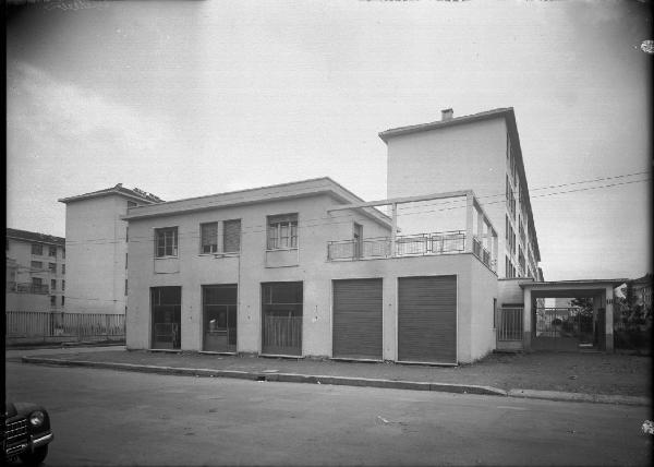 Veduta architettonica. Milano - Edificio