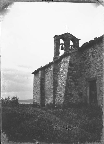 Veduta architettonica. Narni - Chiesa di S. Domenico - Campanile