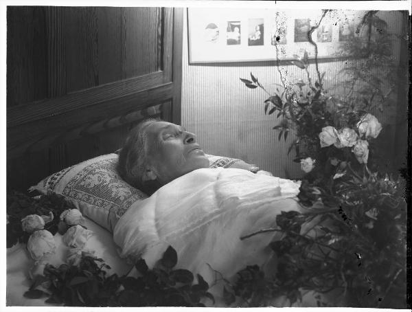 Ritratto femminile. Anna Kuliscioff sul letto di morte