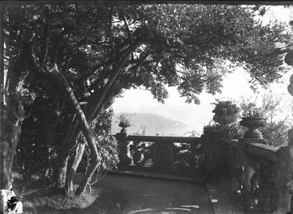 Paesaggio. Lago di Como - Lenno - Villa Balbianello - giardino