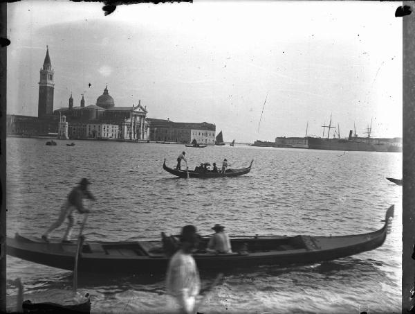 Paesaggio. Venezia - Veduta dell'isola di San Giorgio