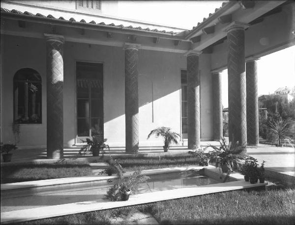 Veduta architettonica. Milano - Casa di Edoardo Majno in via Tranquillo Cremona 27