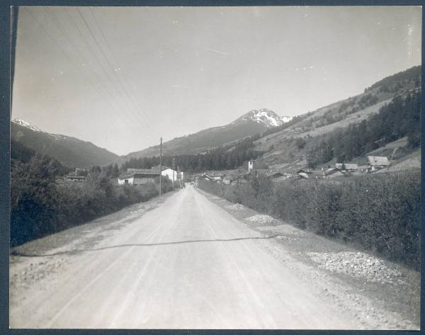 Paesaggio. Val Chisone - Pragelato - Veduta