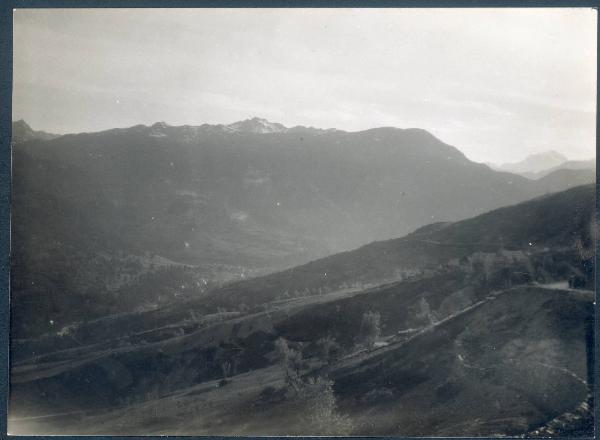 Paesaggio. Val di Susa - Sestriere - Champlas du Col - Panorama montano