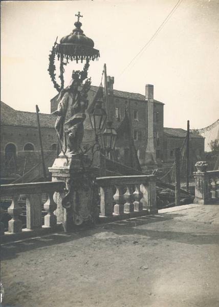 Paesaggio. Chioggia - Balaustra del Canale Perotolo