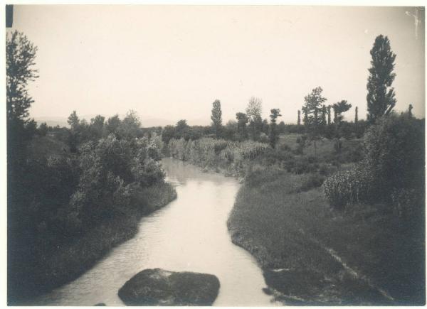 Paesaggio. Forlì - Fiume Montone