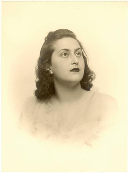 Ritratto femminile. Giuseppina Pozzo