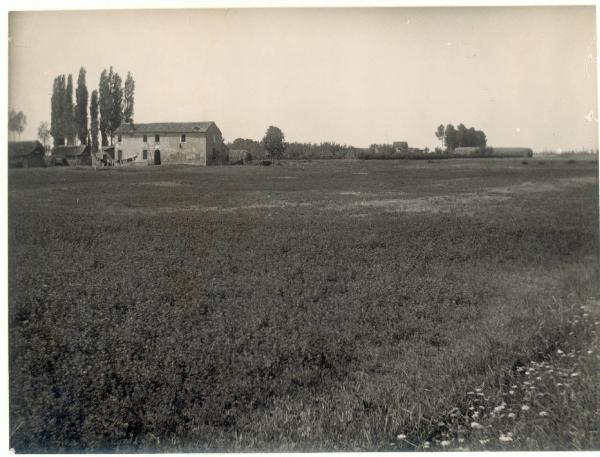 Paesaggio. Ravenna - Veduta di un podere