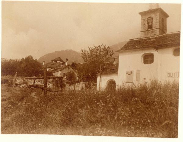 Paesaggio. Valle Vigezzo - Santa Maria Maggiore - Buttogno - Oratorio di S. Lorenzo