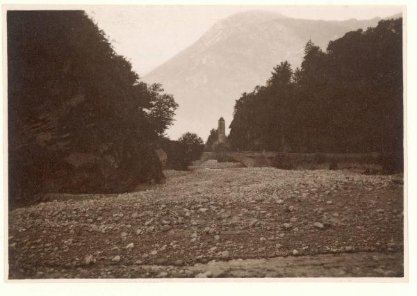 Paesaggio. Valle Vigezzo - Masera - Chiesa di S. Abbondio - Campanile