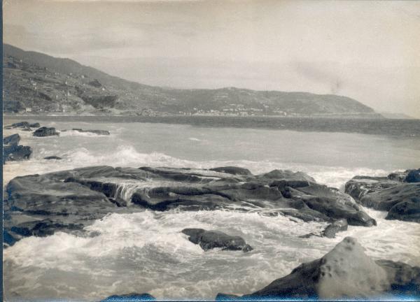 Paesaggio. Bordighera - Panorama marino