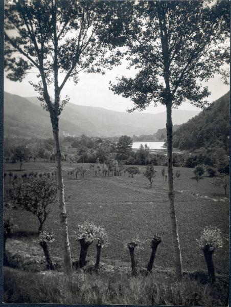 Paesaggio. Val Chisone - Perosa - Lago artificiale