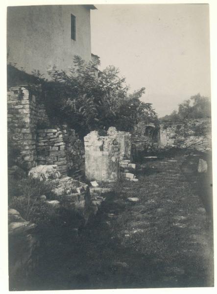 Paesaggio. Lago di Como - Ossuccio - Isola Comacina - Ruderi