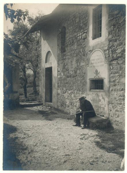 Veduta architettonica. Lenno - Casanova - Chiesa di S. Andrea