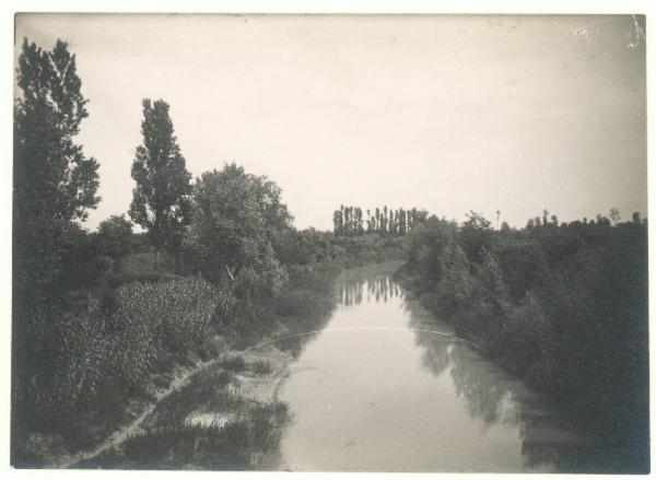 Paesaggio. Forlì - Fiume Montone