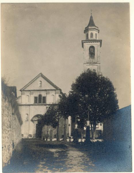 Paesaggio. Valle Vigezzo - Craveggia - Vocogno - Chiesa di Santa Caterina v.m.